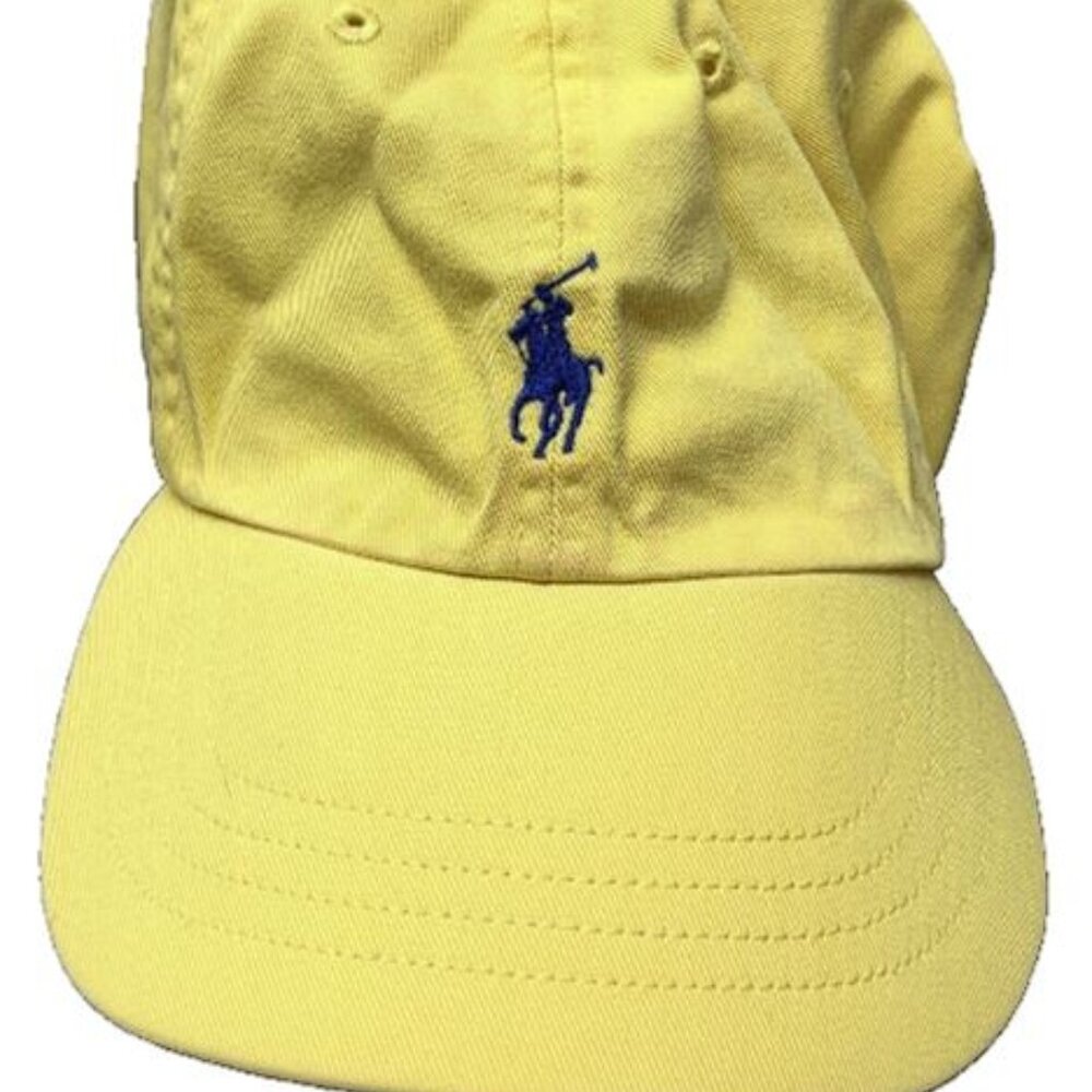 Ralph Lauren Polo Yellow Hat Adjustable